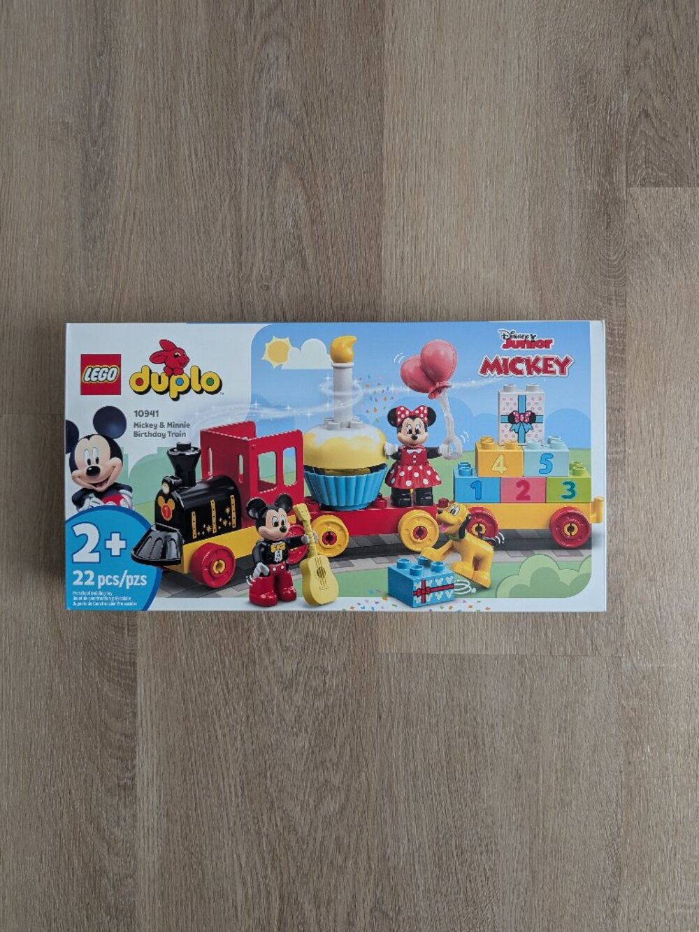NWT - Lego Duplo Disney Mickey & Minnie Mouse Birthday Train Toy